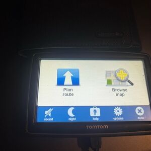 Black GPS Navigation System